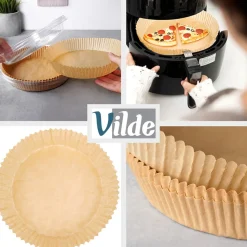WKŁAD PAPIEROWY DO FRYTOWNICY OKRĄGŁY 19cm 50szt. 279048