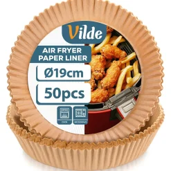 WKŁAD PAPIEROWY DO FRYTOWNICY OKRĄGŁY 19cm 50szt. 279048