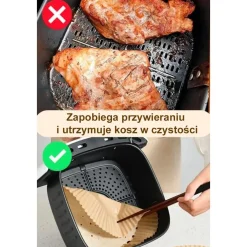 WKŁAD PAPIEROWY DO FRYTOWNICY 20cm 100szt. 3327