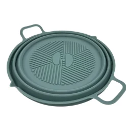 WKŁAD SILIKONOWY DO FRYTOWNICY SKŁADANY OKRĄGŁY 19cm
