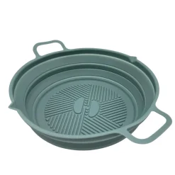 WKŁAD SILIKONOWY DO FRYTOWNICY SKŁADANY OKRĄGŁY 19cm
