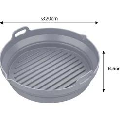 WKŁAD SILIKONOWY DO FRYTOWNICY 20cm KLAUSBERG KB-7789 2 szt.
