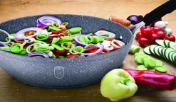 WOK GRANITOWY BERLINGERHAUS 28cm BH-1159 STONE TOUCH