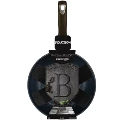WOK GRANITOWY 28cm BERLINGER HAUS BH-6610 SHINY BLACK