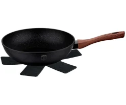 WOK GRANITOWY 28cm BERLINGER HAUS BH-1719 EBONY ROSEWOOD