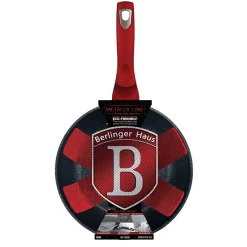 WOK GRANITOWY 28cm BERLINGERHAUS RED METALLIC BH-1267