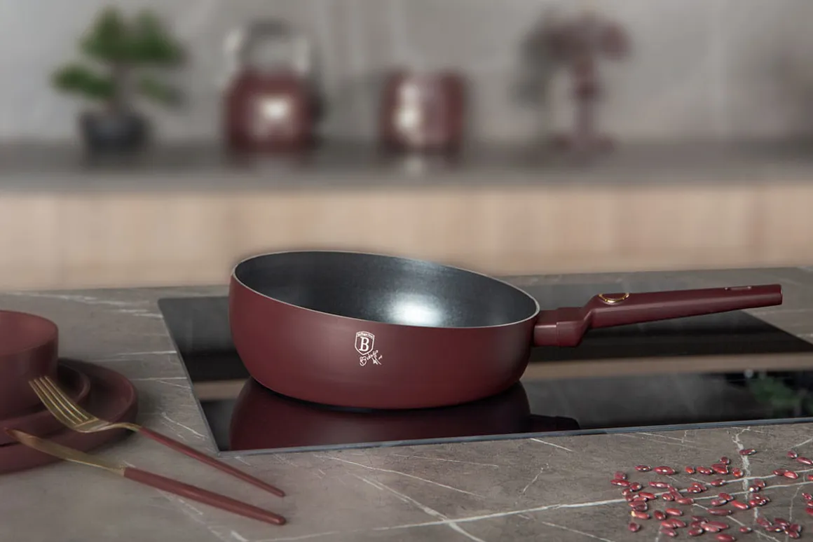 WOK PATELNIA FLIP TYTANOWA 26cm BERLINGER HAUS BH-8029 LEONARDO
