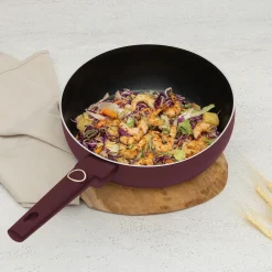 WOK PATELNIA FLIP TYTANOWA 26cm BERLINGER HAUS BH-8029 LEONARDO
