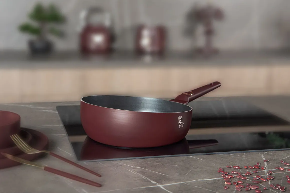WOK PATELNIA FLIP TYTANOWA 26cm BERLINGER HAUS BH-8029 LEONARDO