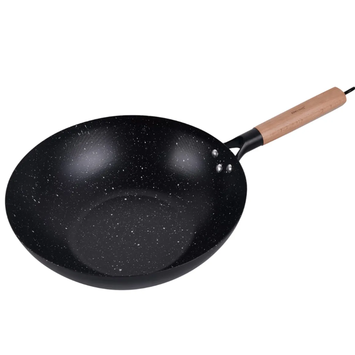 WOK Z POWŁOKĄ MARMURKOWĄ 30cm KINGHOFF KH-1983