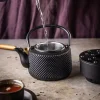 ZAPARZACZ ŻELIWNY DZBANEK 0,8L Z FILTREM I PODGRZEWACZEM KINGHOFF KH-1847