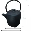 ZAPARZACZ ŻELIWNY DZBANEK 900ml Z FILTREM KINGHOFF KH-1818