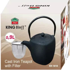 ZAPARZACZ ŻELIWNY DZBANEK 900ml Z FILTREM KINGHOFF KH-1818