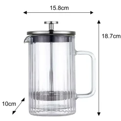 ZAPARZACZ TŁOKOWY DO KAWY/HERBATY TERMICZNY 600ml KLAUSBERG KB-7757