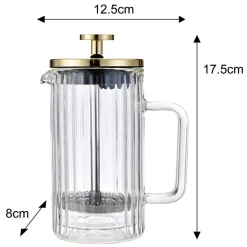 ZAPARZACZ TŁOKOWY DO KAWY/HERBATY TERMICZNY 350ml KLAUSBERG KB-7759