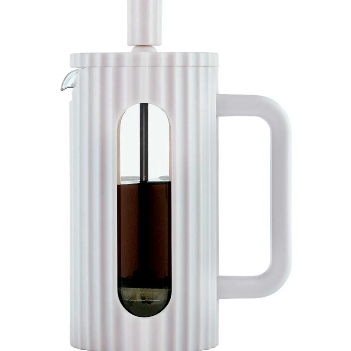ZAPARZACZ TŁOKOWY DO KAWY/HERBATY 600ml KLAUSBERG KB-7748 BIAŁY