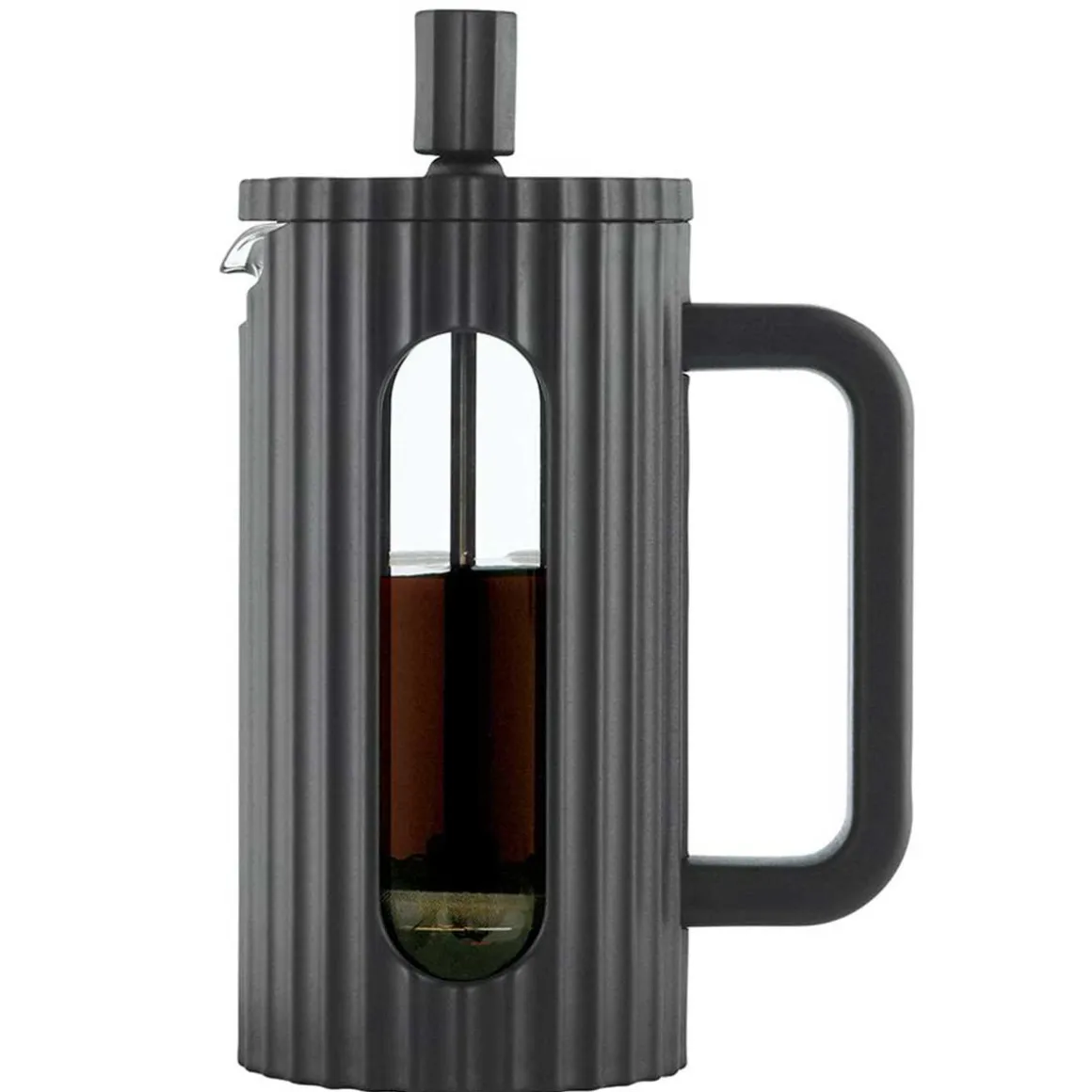 ZAPARZACZ TŁOKOWY DO KAWY/HERBATY 600ml KLAUSBERG KB-7746 CZARNY