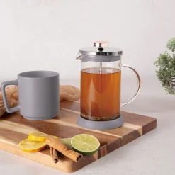 ZAPARZACZ TŁOKOWY DO KAWY HERBATY 600ml BERLINGER HAUS BH-8588 TAUPE
