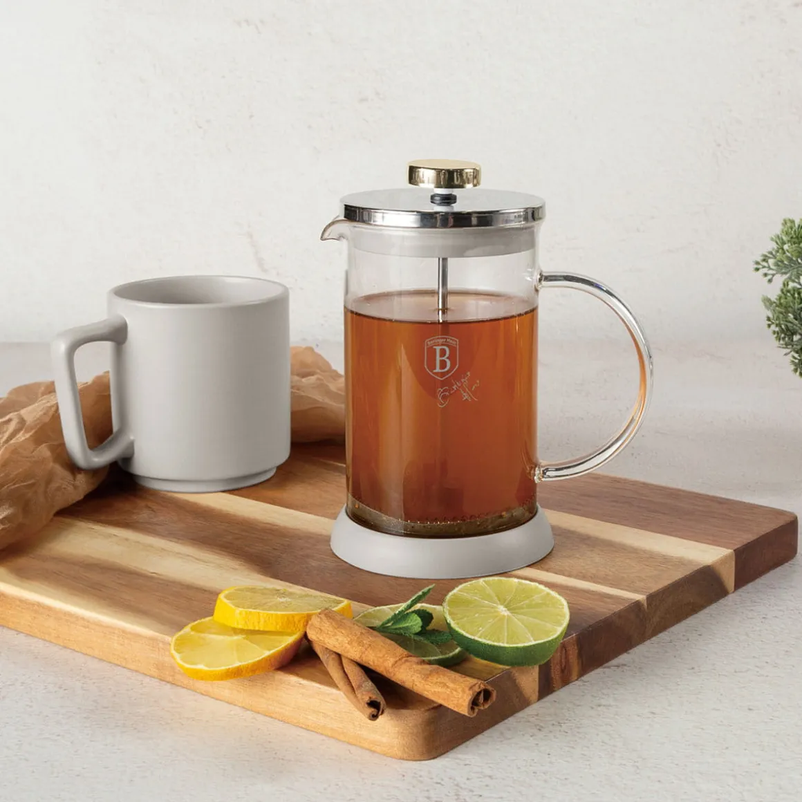 ZAPARZACZ TŁOKOWY DO KAWY HERBATY 600ml BERLINGER HAUS BH-8586 SAHARA