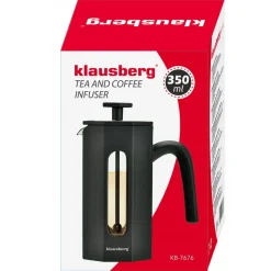 ZAPARZACZ TŁOKOWY DO KAWY/HERBATY Z 350ml KLAUSBERG KB-7676