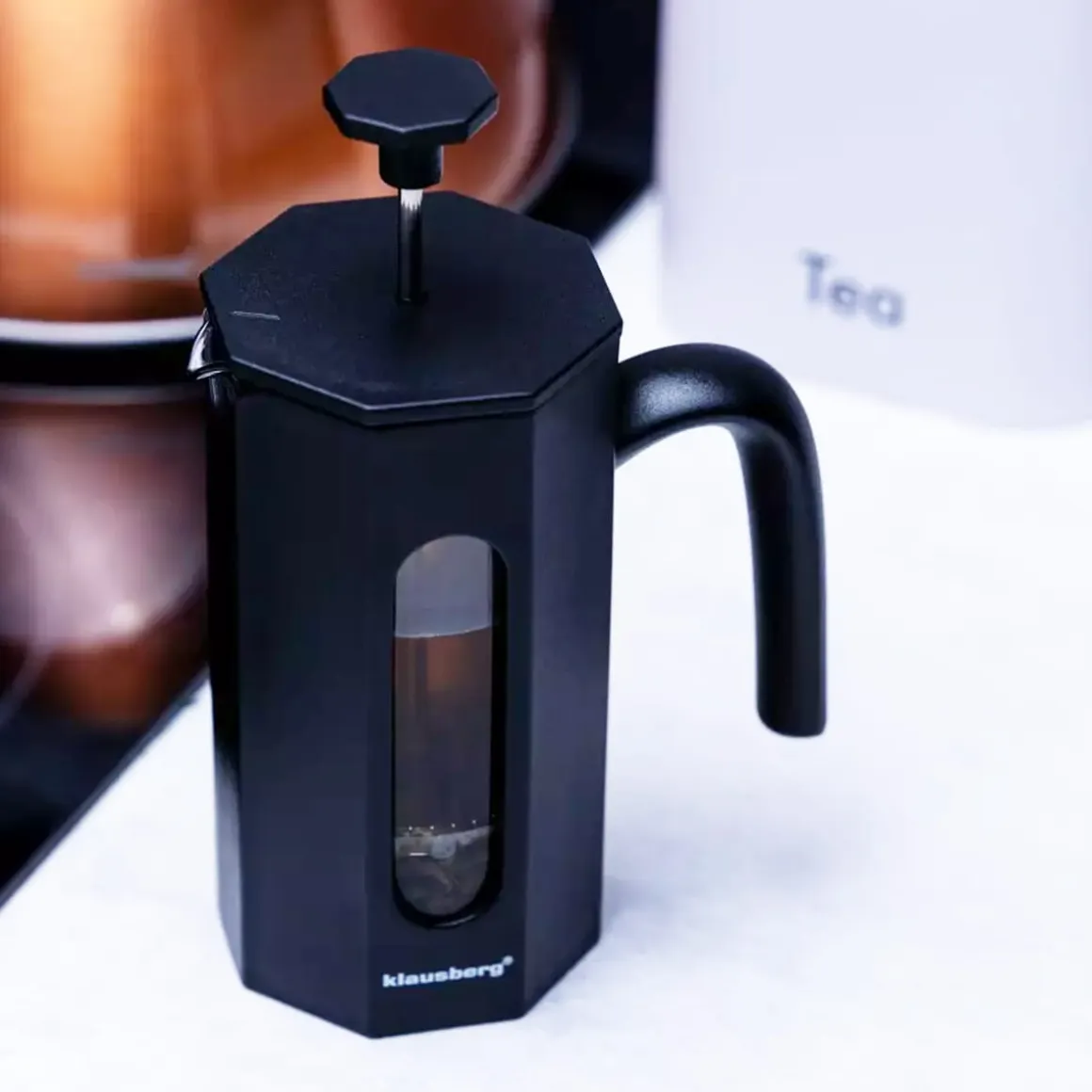 ZAPARZACZ TŁOKOWY DO KAWY/HERBATY Z 350ml KLAUSBERG KB-7676