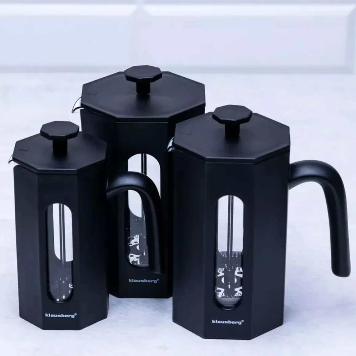 ZAPARZACZ TŁOKOWY DO KAWY/HERBATY Z 350ml KLAUSBERG KB-7676