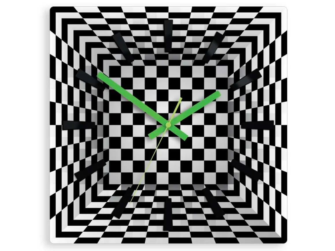 Zegar ścienny Illusion