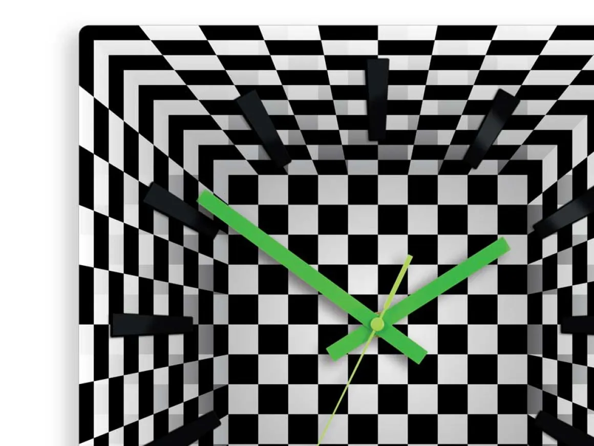 Zegar ścienny Illusion