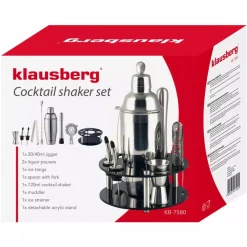 ZESTAW BARMAŃSKI 9 ELEMENTÓW KLAUSBERG KB-7580