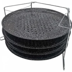 ZESTAW BLACH 4 DO PIECZENIA PIZZY KINGHOFF KH-1553
