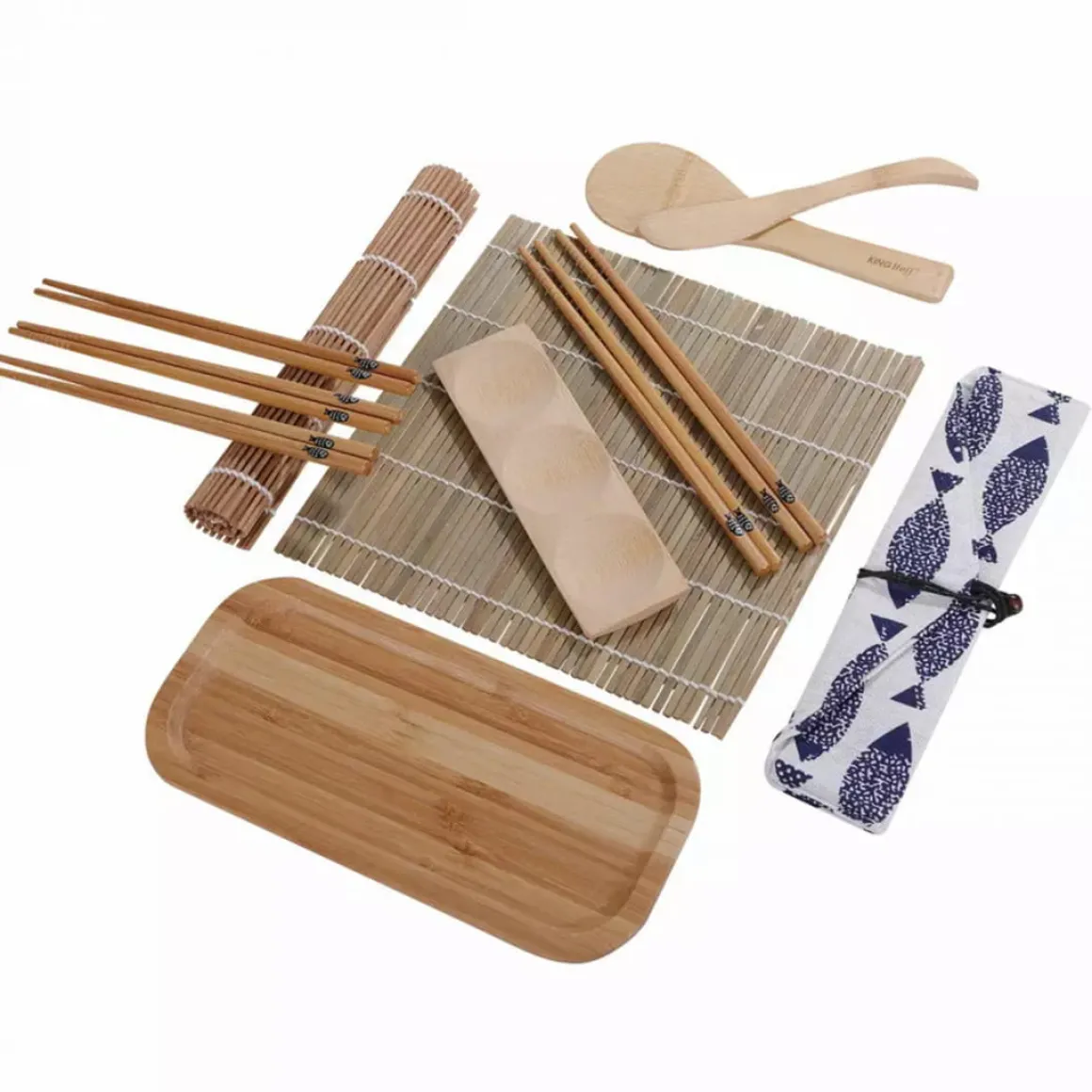 ZESTAW DO ROBIENIA I PODAWANIA SUSHI KINGHOFF KH-1704