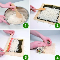 ZESTAW DO ROBIENIA I PODAWANIA SUSHI KINGHOFF KH-1704