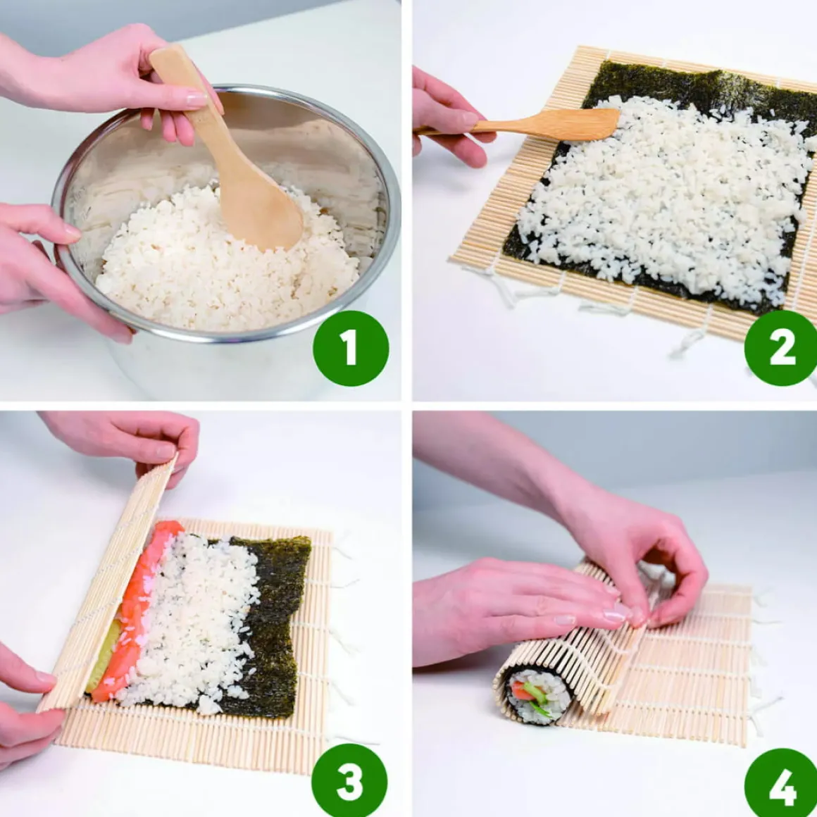 ZESTAW DO ROBIENIA I PODAWANIA SUSHI KINGHOFF KH-1704