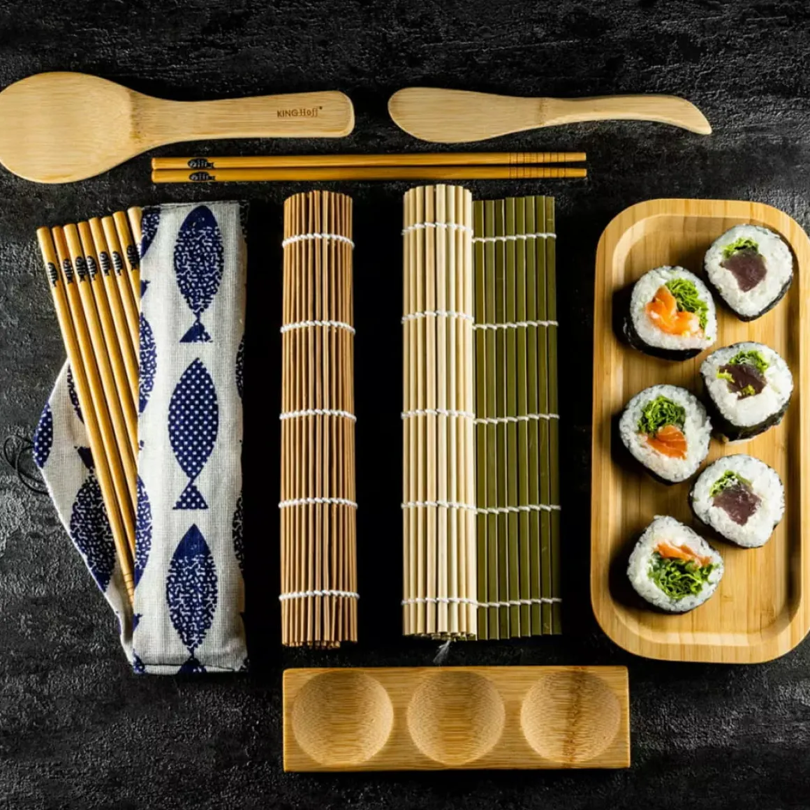 ZESTAW DO ROBIENIA I PODAWANIA SUSHI KINGHOFF KH-1704