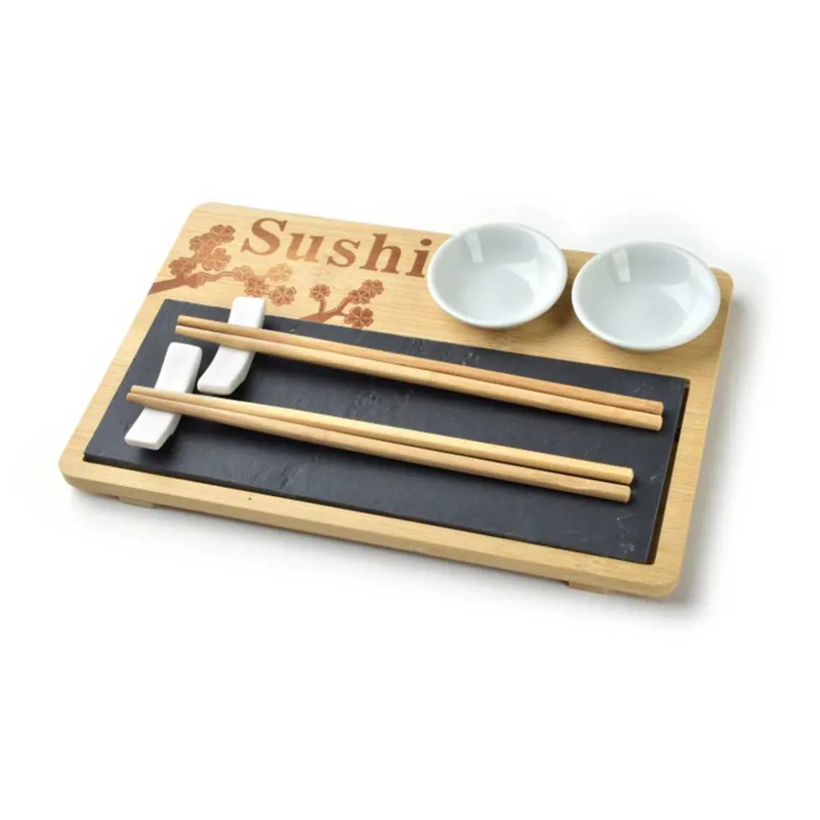 ZESTAW DO SERWOWANIA SUSHI DLA 2 OSÓB HTXD9937
