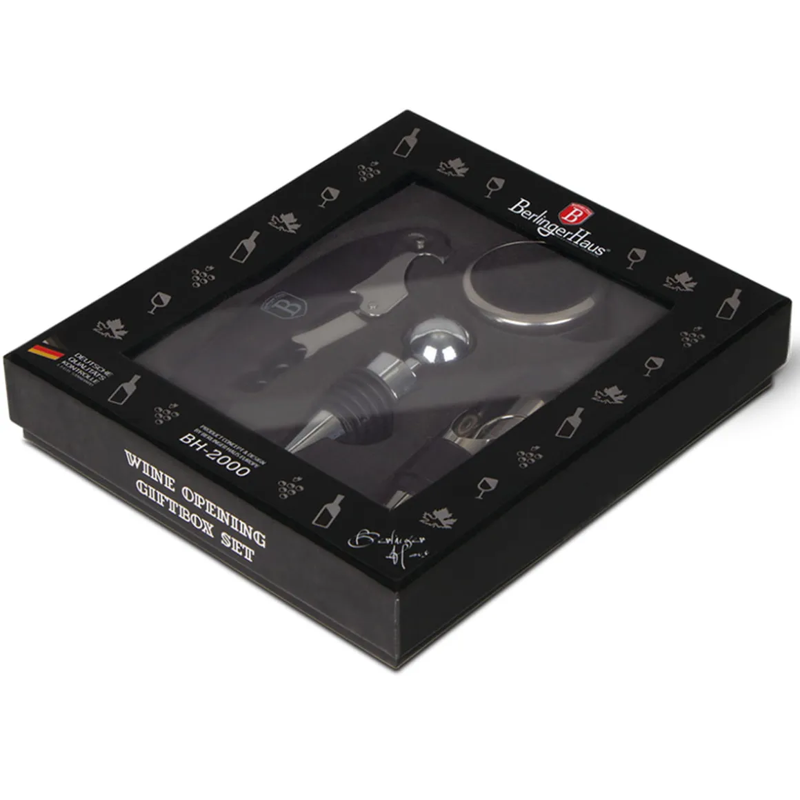 ZESTAW DO WINA BERLINGER HAUS BH-2000 BLACK SILVER
