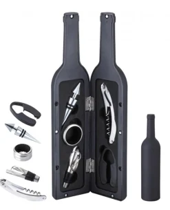 ZESTAW DO WINA W ETUI W FORMIE BUTELKI KINGHOFF KH-1166