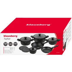 ZESTAW 12 ELEM. GARNKÓW MARMURKOWYCH KLAUSBERG KB-7968