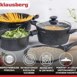 ZESTAW 7 ELEM. GARNKÓW MARMURKOWYCH KLAUSBERG KB-7962