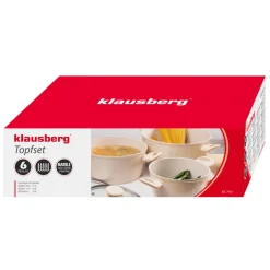 ZESTAW 6 ELEM. GARNKÓW MARMURKOWYCH KLAUSBERG KB-7961