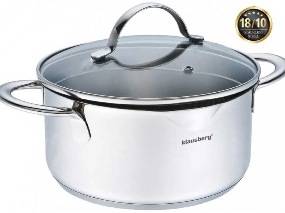 ZESTAW GARNKÓW 9 ELEM.KLAUSBERG KB-7215 STAL 18/10