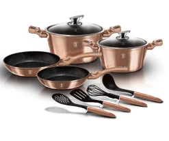 ZESTAW GARNKÓW GRANITOWYCH BERLINGER HAUS BH-6142 ROSE GOLD