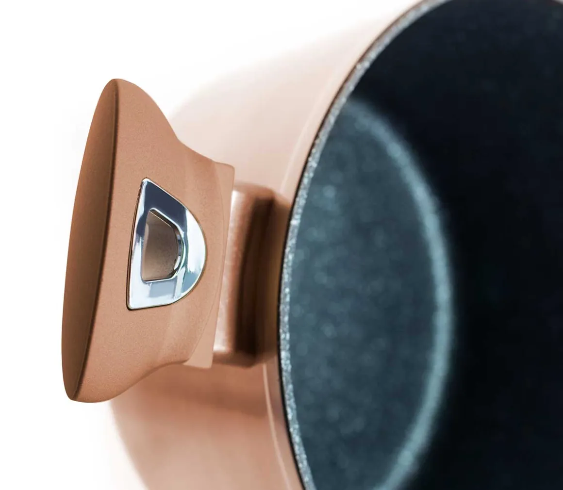 ZESTAW GARNKÓW GRANITOWYCH BERLINGER HAUS BH-6142 ROSE GOLD