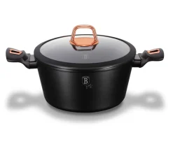 ZESTAW GARNKÓW GRANITOWYCH BERLINGER HAUS BH-6154 BLACK ROSE
