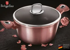 ZESTAW GARNKÓW GRANITOWYCH BERLINGERHAUS BH-6043 I-ROSE