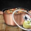 ZESTAW GARNKÓW GRANITOWYCH BERLINGER HAUS ROSE GOLD BH-6191