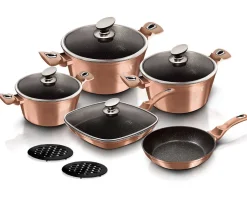 ZESTAW GARNKÓW GRANITOWYCH BERLINGER HAUS ROSE GOLD BH-6191
