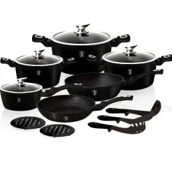 ZESTAW GARNKÓW GRANITOWYCH BERLINGERHAUS BH-1474 THERMOGUARD