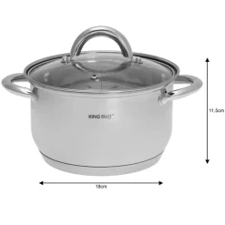 ZESTAW 3 GARNKÓW KINGHOFF Z POKRYWAMI KH-4447