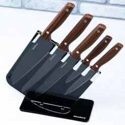 ZESTAW 5 KUCHENNYCH NOŻY W STOJAKU KLAUSBERG KB-7616